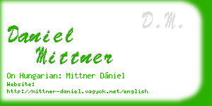 daniel mittner business card